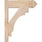 Ekena Millwork Merced Smooth Arts and Crafts Outlooker, Douglas Fir, 5 1/2"W x 16"D x 20"H OUT06X16X20MRC03SDF - alternate 3